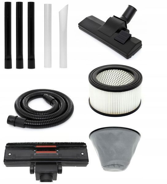 Промисловий пилосос для камінів Kraft & Dele Professional 1650 W kd1650 фото