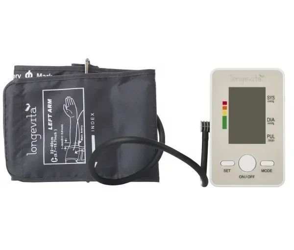 Автоматичний сучасний тонометр з Longevita BP-102 BP102 фото