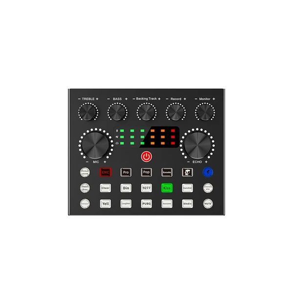 Звуковя карта V8s USB Bluetooth усилитель микшер CENTECHIA V8 В8 фото